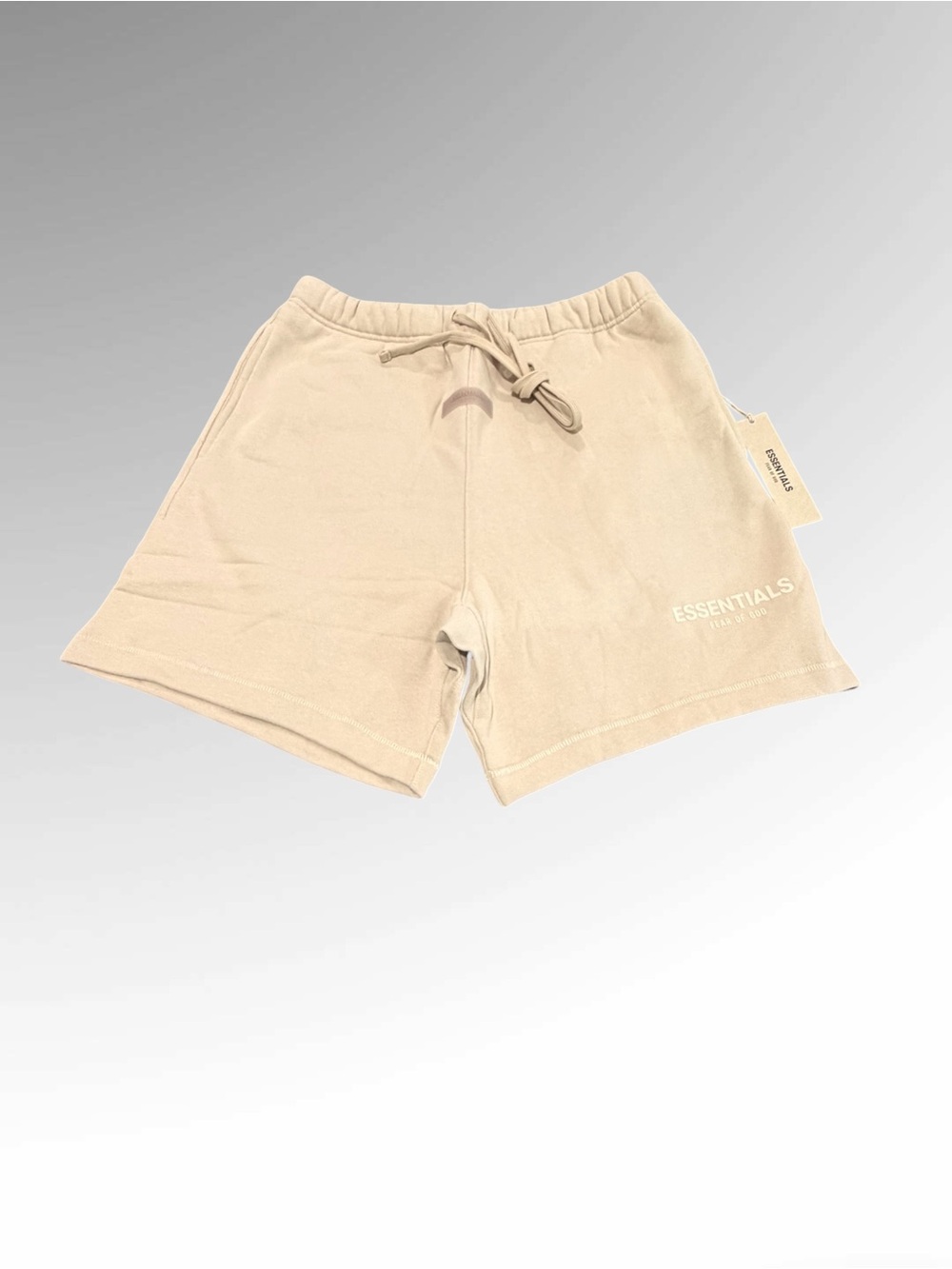 Essentials Beige Athletic Shorts